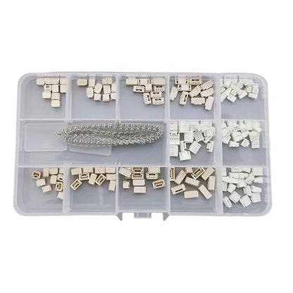 GH1.25 Connectors Kit Vertical/Horizontal SMD Socket and Crimp Terminal Compatible with JST GH 1.25mm 2/3/4/5 Pin Housing Connector Adapter