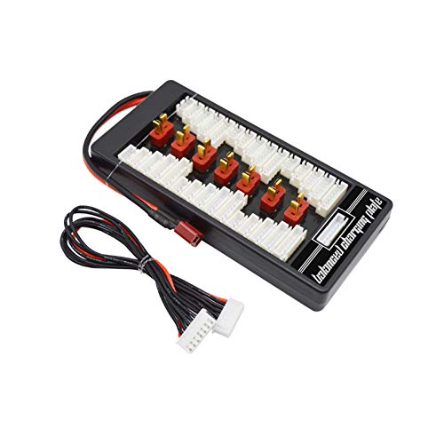 Deans Parallel Charge Board 2S-6S Lipo Balance Charging Board Imax B6 B6AC Charger Expansion Board