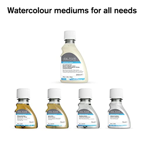 Winsor & Newton Watercolor Medium, Iridescent Medium, 75ml Bottle - color: Iridescent Medium, style: 2.5-oz Bottle