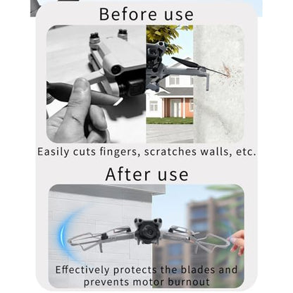 Mini 5 Pro Propeller Guards, 4Pcs Quick Release Propeller Blades Protector Anti-collision Paddle Bumper Rings for DJI Mini 5 Pro Drone Accessories