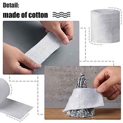 Nuanchu 12 Rolls Medical Cotton Cast Padding Plaster Cloth(2 Inch X 8.8 ft) - size: 2 Inch x 8.8 ft