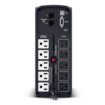 CyberPower CP1000PFCLCD PFC Sinewave UPS Battery Backup and Surge Protector - size: 1000VA, style: Mini-Tower