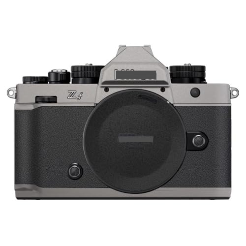 Anti-Scratch Camera Skin Wrap Sticker Coat Vinly Protective Film Body Protector Decals Cover for for Nikon Zf Z f (Titanium+Frosted Black) - color: Titanium+Frosted Black