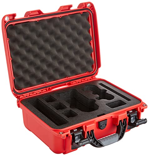 Nanuk 915 Waterproof Hard Case with Foam Insert for DJI Air 2S Fly More Combo - Red