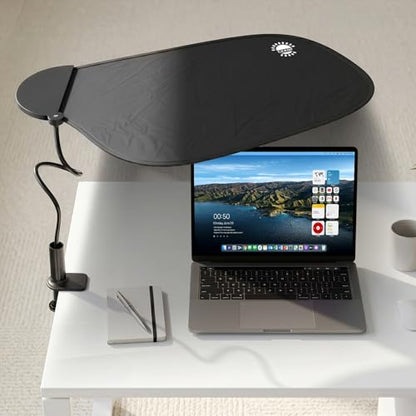 Laptop Sun Shade and Office Cubicle Desk Shade for Window and Screen Glare