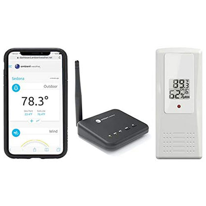 Ambient Weather WS-100-F007TH Smart Home Wi-Fi Module - size: WiFi Module + Outdoor Sensor