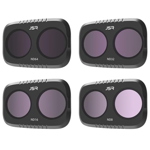 Coyktonty Lens Filter for DJI Osmo Pocket 4P,Waterproof, Oil-Resistant(ND8+ND16+ND32+ND64) - color: ND8+ND16+ND32+ND64