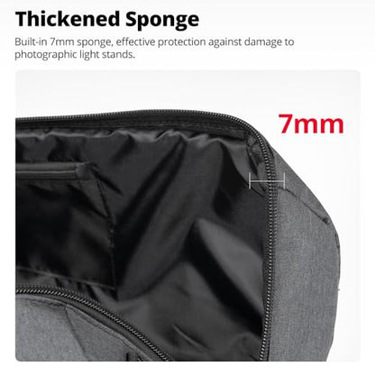 AMBITFUL Widened Version Tripod Carrying Case Bag 21/25/31/39/43/47/51/55/ for Light Stands,Boom Stand,Umbrella and Tripod Photography Accessories (21.65in(55cm)*Φ7.08in(18cm)) - color: 21.65in(55cm)*Φ7.08in(18cm)