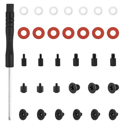 M.2 SSD Mounting Screws Kit, Black, 32Pcs - color: 32Pcs Black M.2 Screws