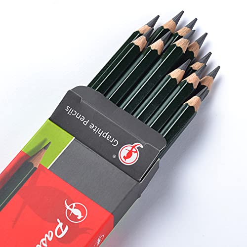 Pasler Professional Graphic Sketching Drawing Pencils 12 Count (5B) - style: 5B