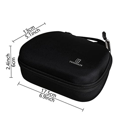 Tourmate Hard Controller Case Compatible for Switch Wireless Pro Controller, Travel Protective Carrying Storage Bag - color: Black
