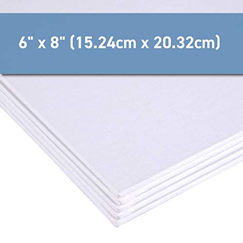 5 Pack 6" x 8" Value Canvas Panel by Artist's Loft - size: 6" x 8"