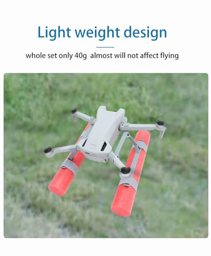 FPV Drone Buoyancy Stick Tripod Set Foldable Landing Gear Height Extension Booster Buoyancy for DJI Mini 3 Pro/Mini 3 Accessory YUBJIANG