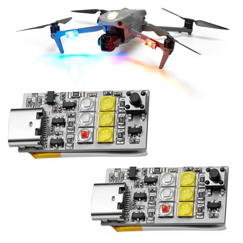 NovaStrobe FAA Compliant Drone Strobe w/ 6 Cree 1000LM LEDs & 4 Colors