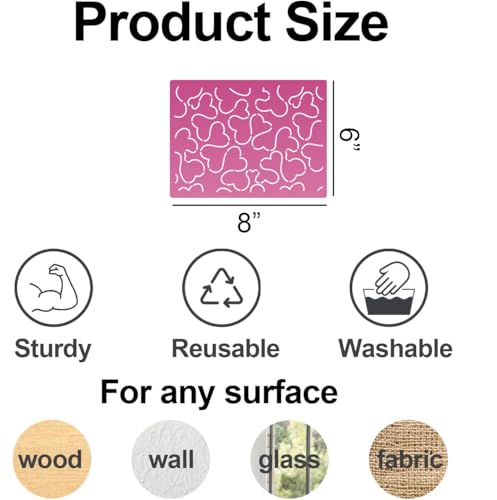 Sashiko Stencil Embroidery Stencils for Crafts Reusable 8"x6" - style: Sashiko