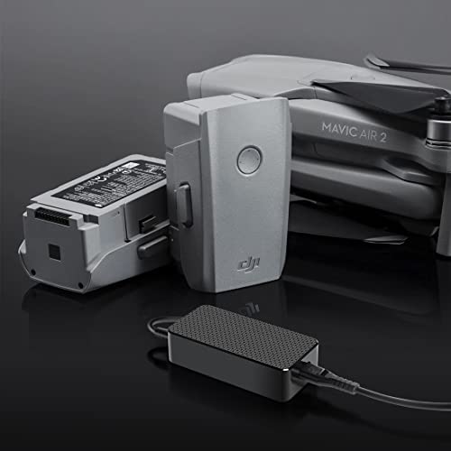 for DJI Mavic Air 2 Charger, KFD 13.2V 2.82A AC DC Adapter for DJI Air 2S, Mavic Air 2 Battery Charger Intelligent Flight Drone Power Supply US Cable Cord with 5V 2A USB Charging Port