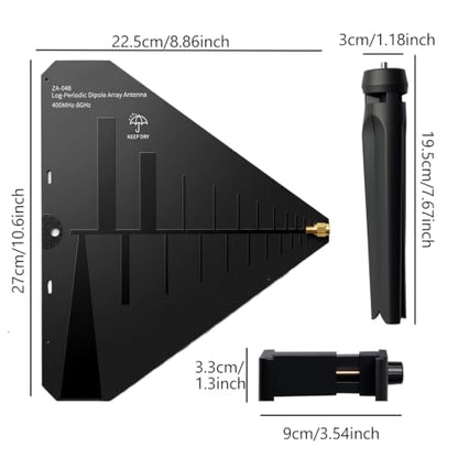 AURSINC ZA048 LDPA Log-Periodic Dipole Array Antenna, 400MHz-8GHz Wideband