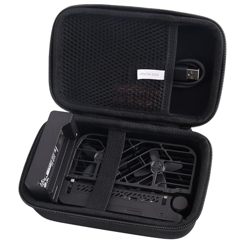 Hard EVA Carrying Case Compatible with HOVERAir X1 Drone with Camera Kit storage case - color: black