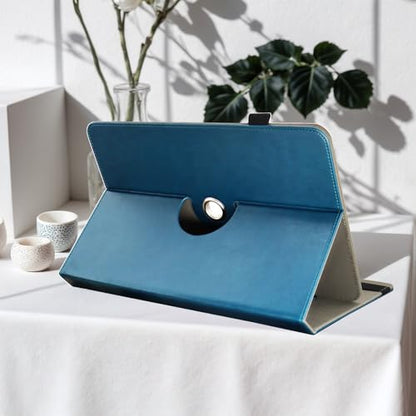 Universal 10 10.1 11 Inch Android Tablet Case Cover for 9.6-11 Inch Tablet - color: Peacock Blue