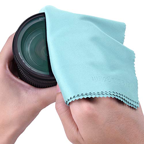 Wisdompro 4-Pack 16x16 Inch Extra Large Microfiber Cleaning Cloths, Mint - color: Mint