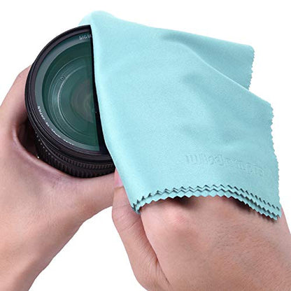 Wisdompro 4-Pack 16x16 Inch Extra Large Microfiber Cleaning Cloths, Mint - color: Mint