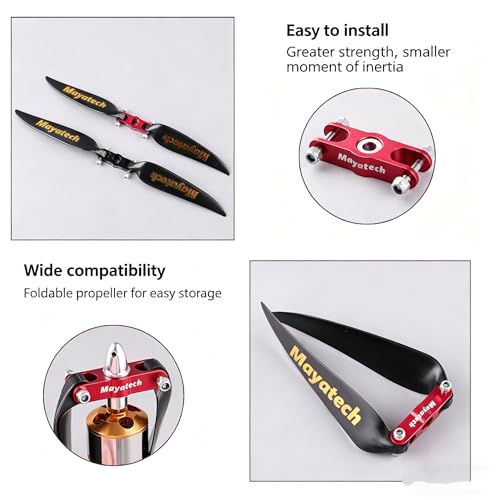 Folding Propeller Holder 6mm Adapter Thread Shaft for RC Airplane DIY Multi Helicopter