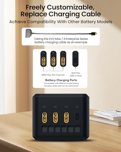 LKTOP 200W Charger for Autel EVO Max/II V2 V3 Parallel Charging Hub