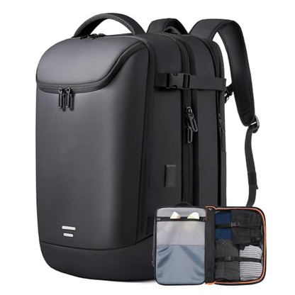 TANGCORLE Travel Backpack, 45L Carry On, Airline Approved - color: Black-a45