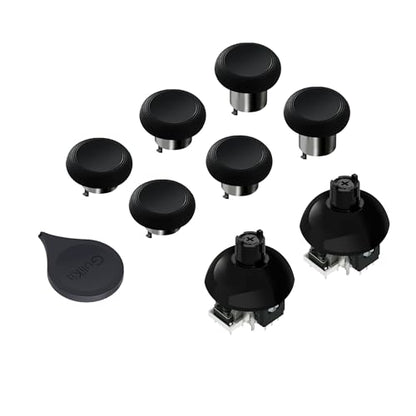 GuliKit 720° Adjustable Tension TMR Magnetic Joystick Replacement Kit - color: NS55-PS5-Black
