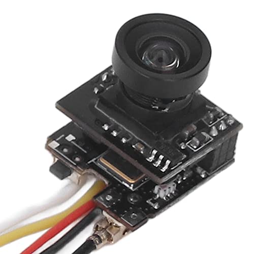 Micro FPV AIO Camera, 5.8G 40CH 25mW Switchable FPV Transmitter Mini FPV Micro AIO Camera, Radio Transmission Device for FPV Drone, FPV Indoor Racing
