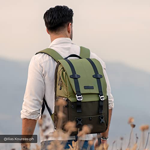K&F Concept Camera Backpack 20L, Digital Camera Case, Protective Camera Bag
