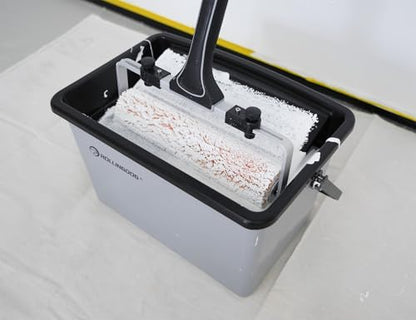 ROLLINGDOG 12 Inch Paint Roller Kit Large Paint Bucket and Roller - color: 21 PC paint roller kit