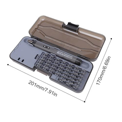 Weytoll Electric Screwdriver Kit, Mini Electric Screwdriver, with 38 Bits, 6 Pry Tools and Storage Case, Precision Screwdriver Set, Portable Cordless Kit for PC, Phone, Electronics Repair