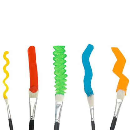 Creative Mark Pro Stroke Chungking Paint Brush - Round Set of 5 - style: Rounds