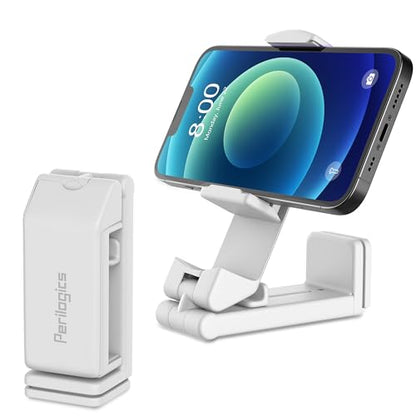 Perilogics Airplane Phone Holder Mount, Plane Travel Essentials (White) - color: White