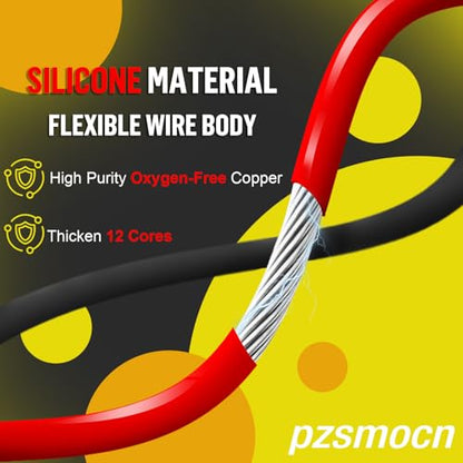 20 Sets/80 Pcs JST HY 2.0mm 2 Pin 22AWG Silicone Connector Kit - size: 2-Pin, style: JST-HY