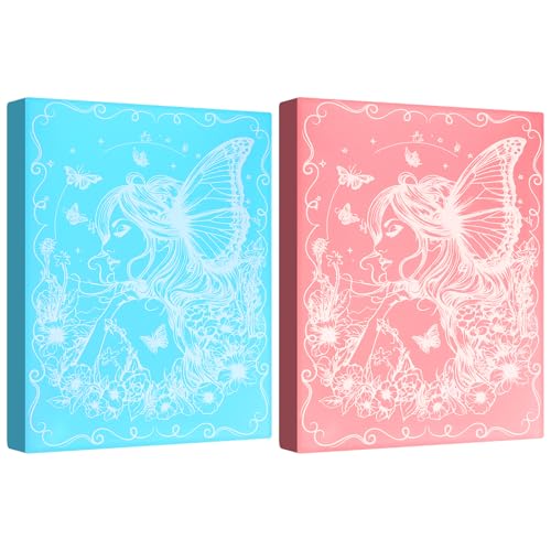 2 Pack A3 Painting Storage Book, 60 Pages Art Portfolio Diamond Art Storag