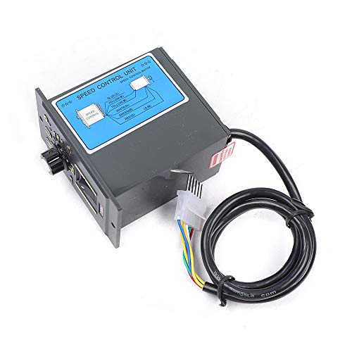 0-27RPM 15W 50K Variable Speed Geared Motor AC Gear Motor with Controller - color: 15W 50K