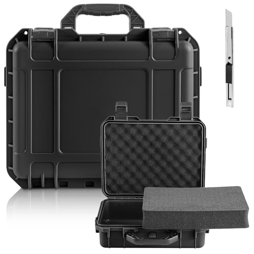 Relaxweex 14.3 x 11.4 x 4.5 Inch Hard Case, Grid Shell, Black - color: Black, size: 14.3 x 11.4 x 4.5 Inch, style: Grid Shell