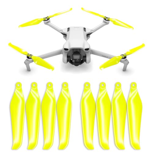 Master Airscrew Stealth Propellers for DJI Mini 3 & Lito 1/X1 - Electric, 4 propellers in Set - color: Electric