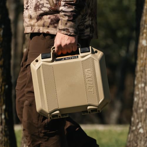 Pelican Vault V100 Hard Case (Camera, Pistol, Gear, Equipment) - color: Grey, style: With Foam
