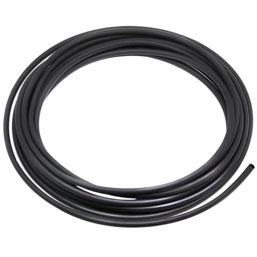TKDMR 26 Ft 3/16" Heat Shrink Tubing - 3:1 Ratio Marine Grade Heat Shrink,Wire Cable Adhesive Lined Tube Insulation Seal Against Moisture Corrosion and Air Leakage.Black - size: 4.8mm (3/16") - 26Ft