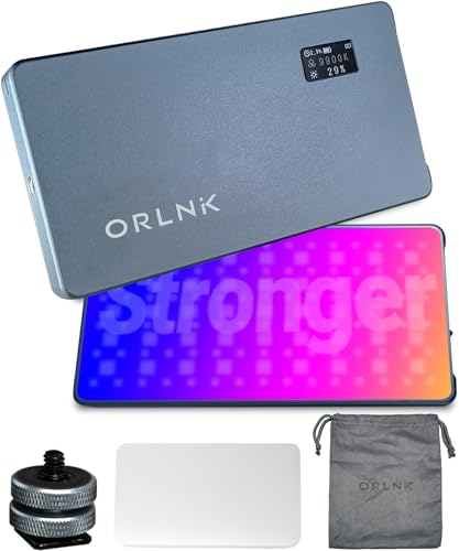 Portable LED Camera Light RGBWW Video Lights for Photographers, Creators - style: 5in1 Combo