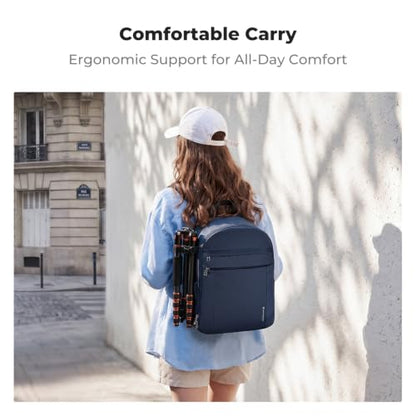 K&F CONCEPT Camera Backpack, DSLR/SLR/Mirrorless Photography Camera Bag - color: 05-Blue
