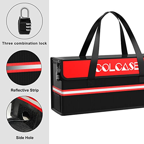 COLCASE Lipo Bag Fireproof Explosionproof Ebike Battery Storage Charging