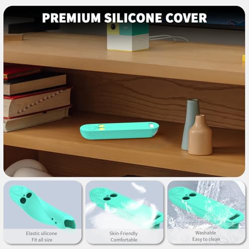 Silicone Remote Cover for Nex Playground Remote with Lanyard (Green) - color: Green