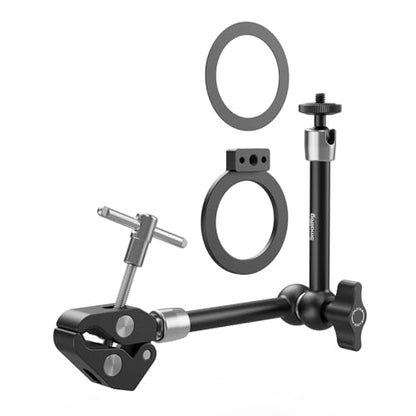 SmallRig Magic Arm Clamp, Phone Mount for Magsafe & Magnetic Adapter Ring - size: 11''+phone mount