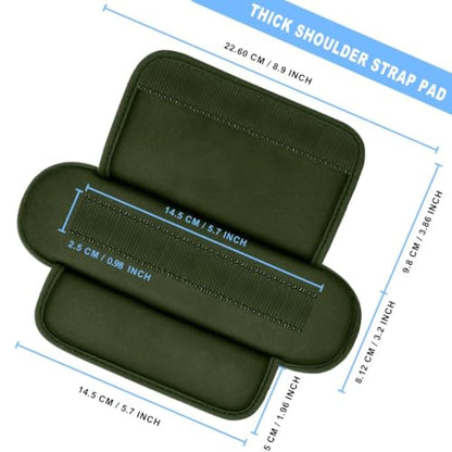 ZINMARK Professional Tactical Vest Shoulder Pad,Backpack Cushion,Army Green - color: Army Green