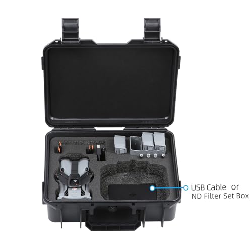 Mini 5 Pro Hard Carrying Case, Portable Travel Storage Case for DJI Mini 5 Pro Accessories for RC 2/RC-N3 Controller