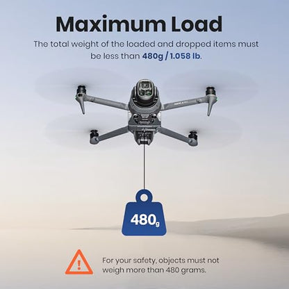 Drone Airdrop System for DJI Mavic 4 Pro,Payload/Delivery/Transport Drop Release Device for DJI Mavic 4 Pro Accessories
